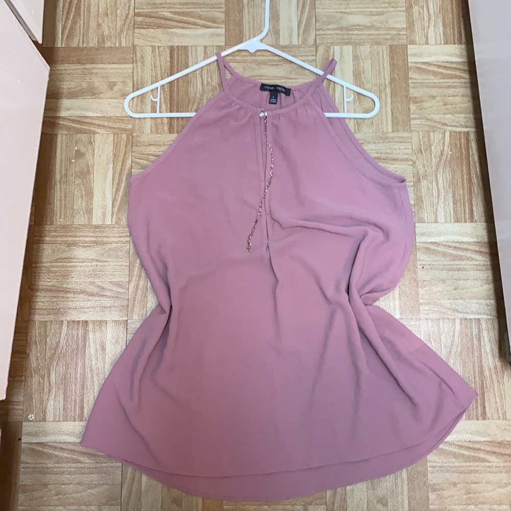 Pink blouse very good material